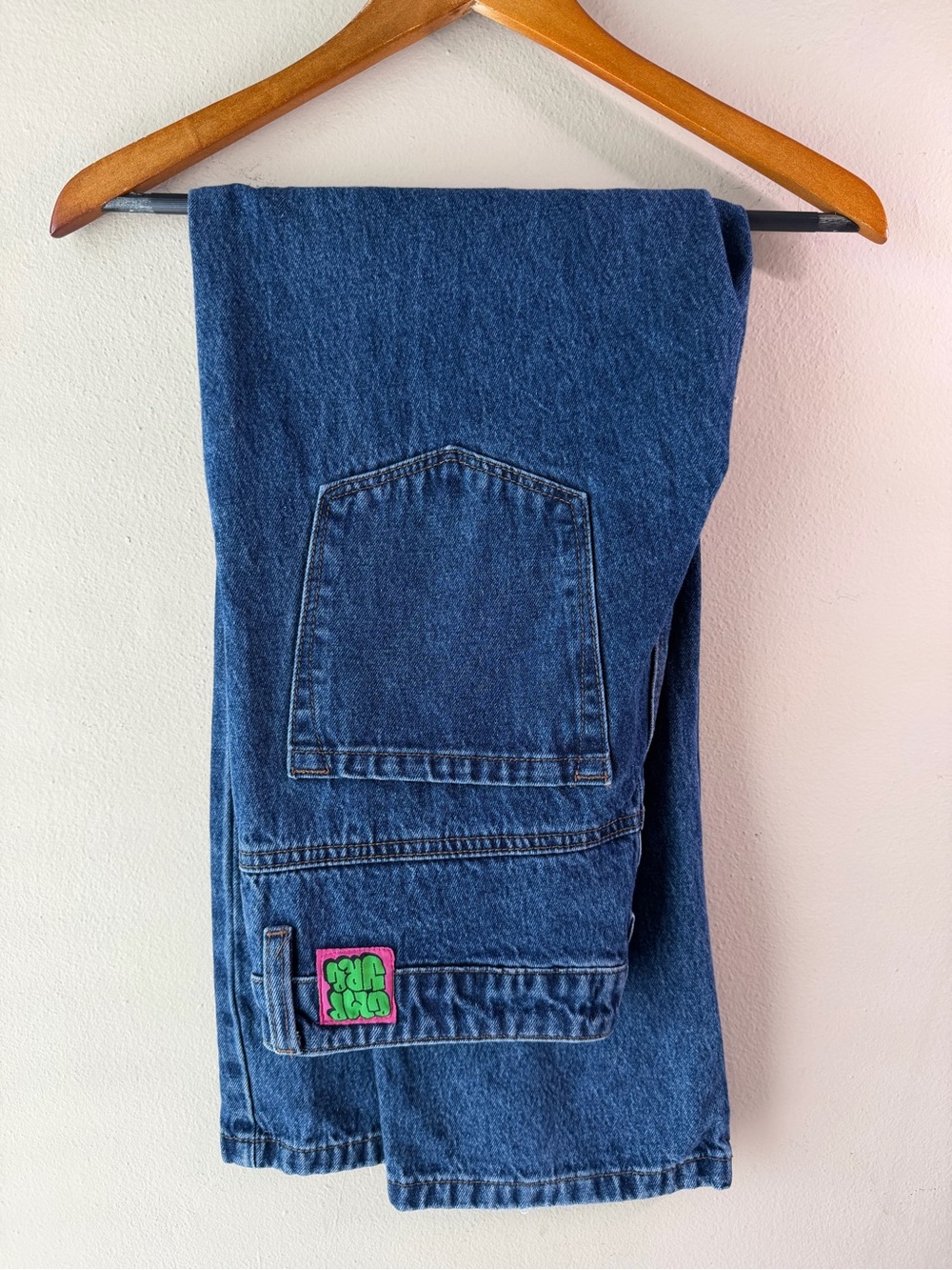Empyre Skater Jeans Women's Size 0 Dark Wash Straight Leg Y2K Streetwear